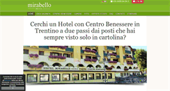 Desktop Screenshot of hotelmirabello.it